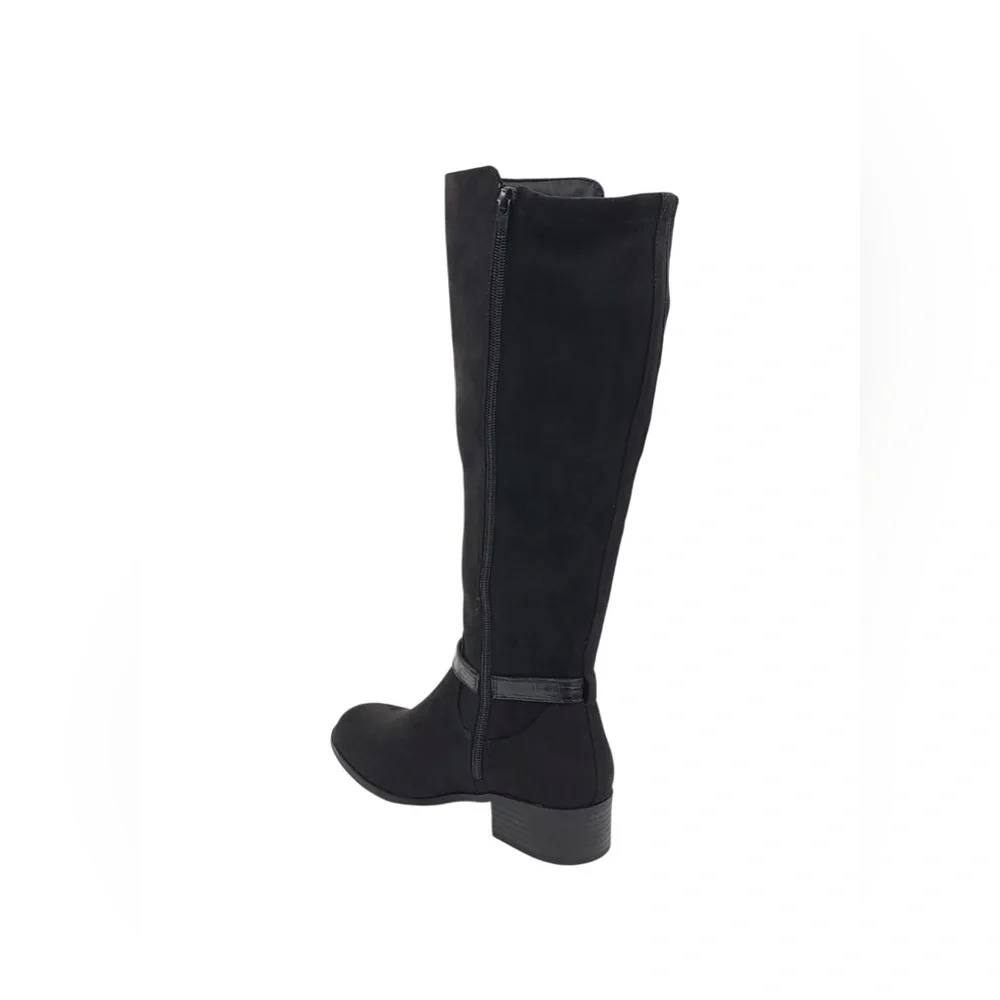 Karen Scott Women Stanell Buckled Riding Boots